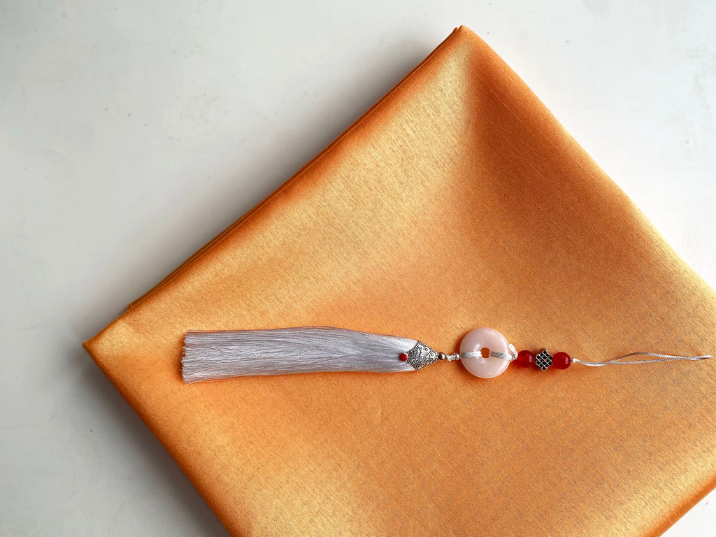 BOJAGI GIFT WRAP & BAG IN ONE (Golden Peach)