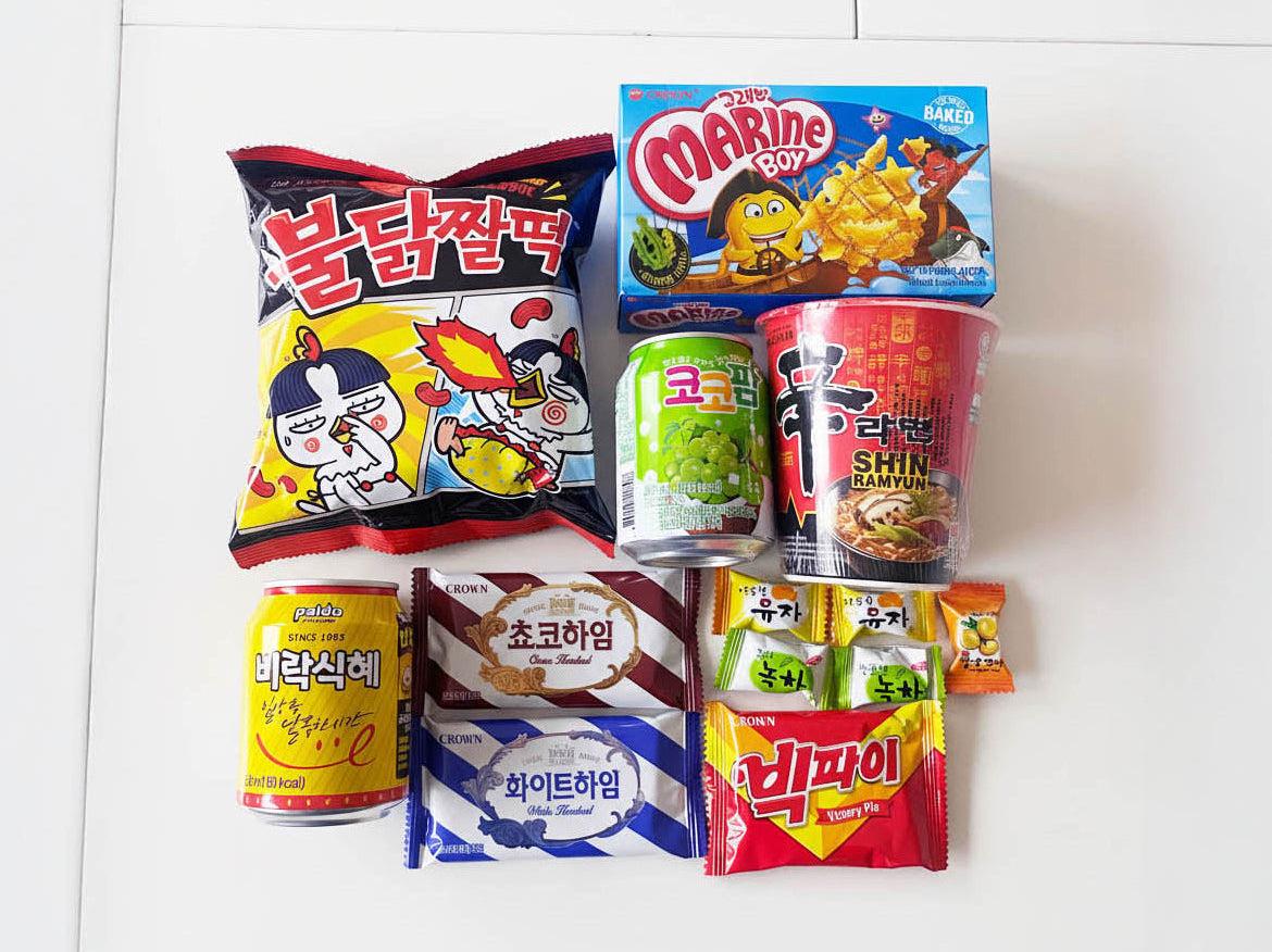 K-Snack & Ramen Discovery Box