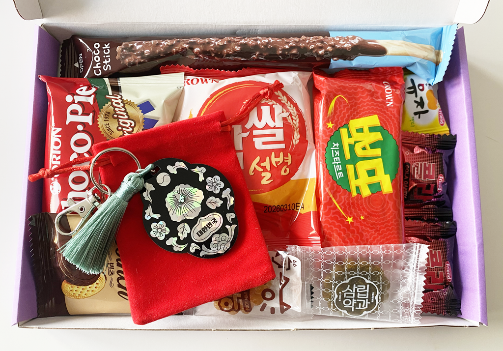 Authentic Korean snack box
