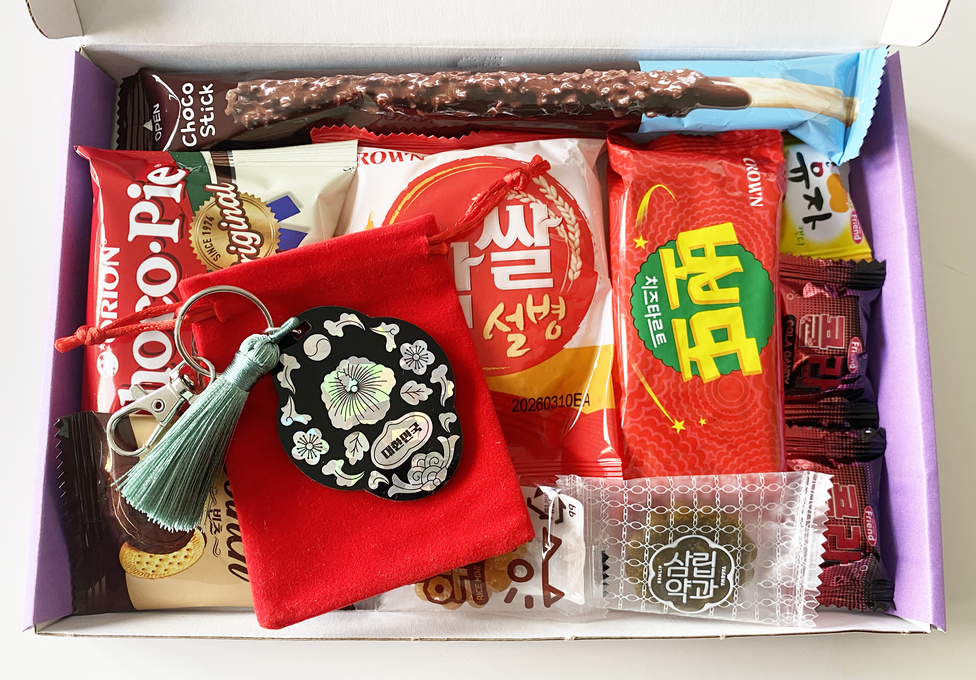 Authentic Korean snack box