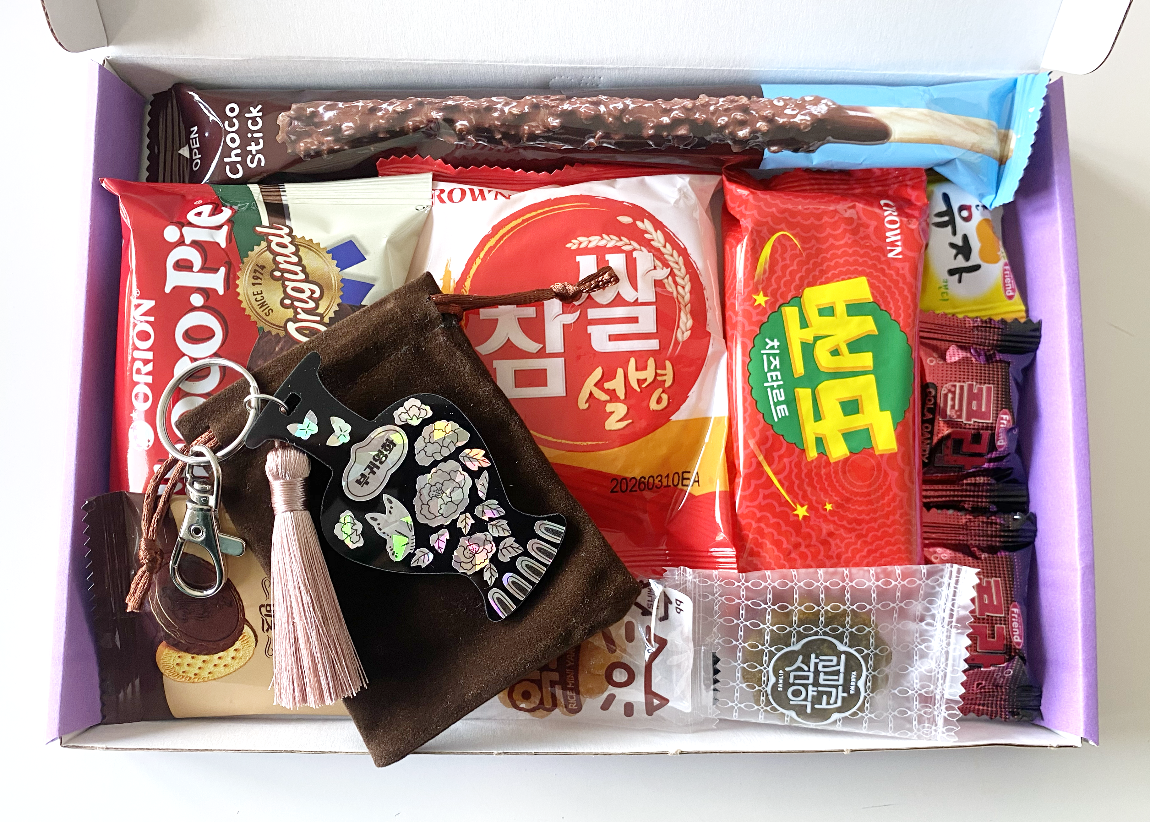 Authentic Korean snack box