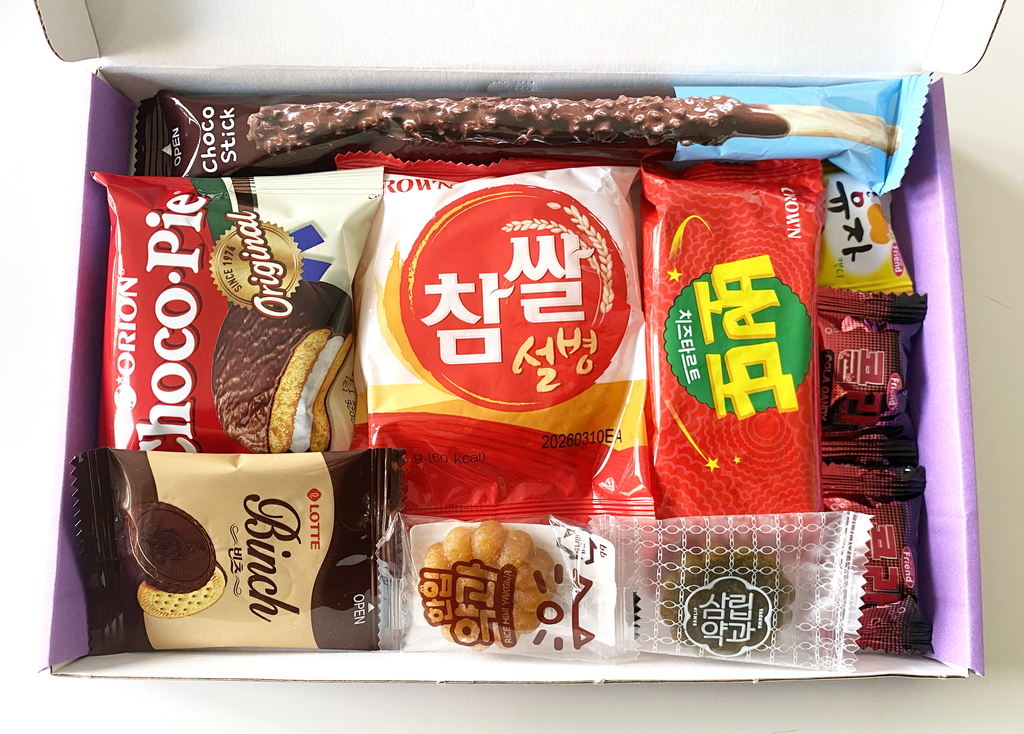 Authentic Korean snack box