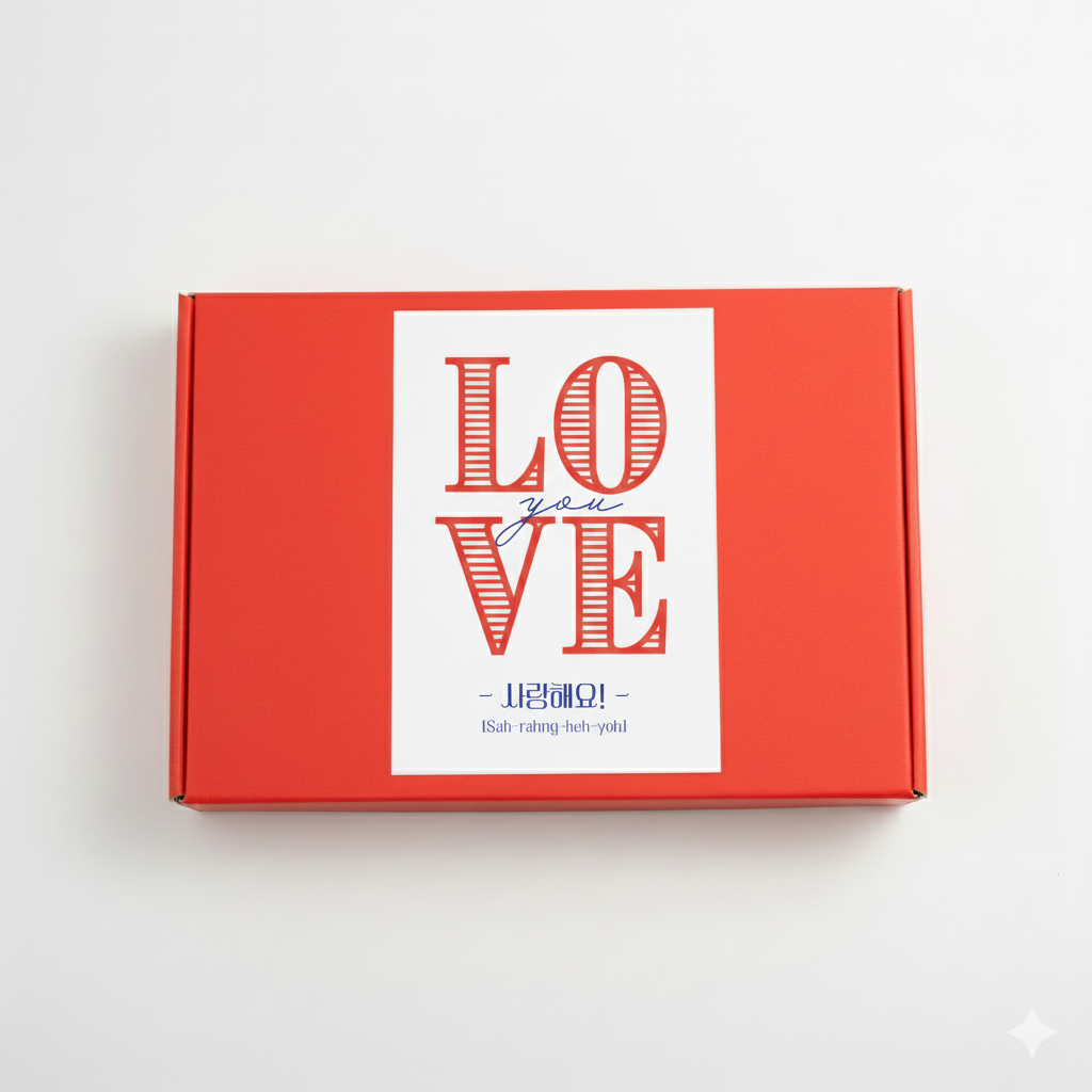 Korean Gummy & Candy Fun Box