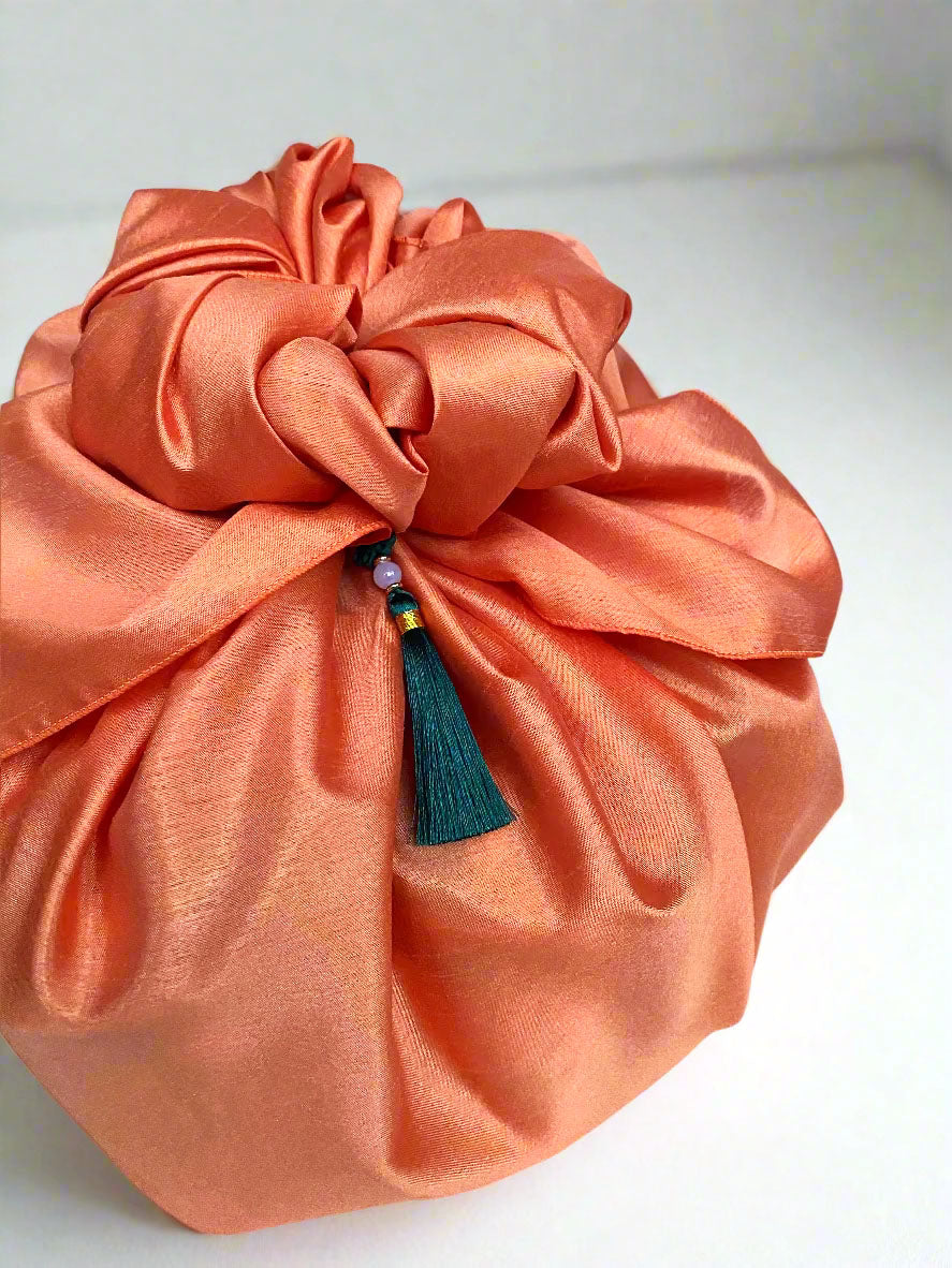 BOJAGI GIFT WRAP & BAG IN ONE (GOLDEN AMBER)