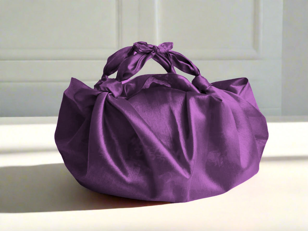 Bojagi Gift Wrap & Bag in One (Purple)