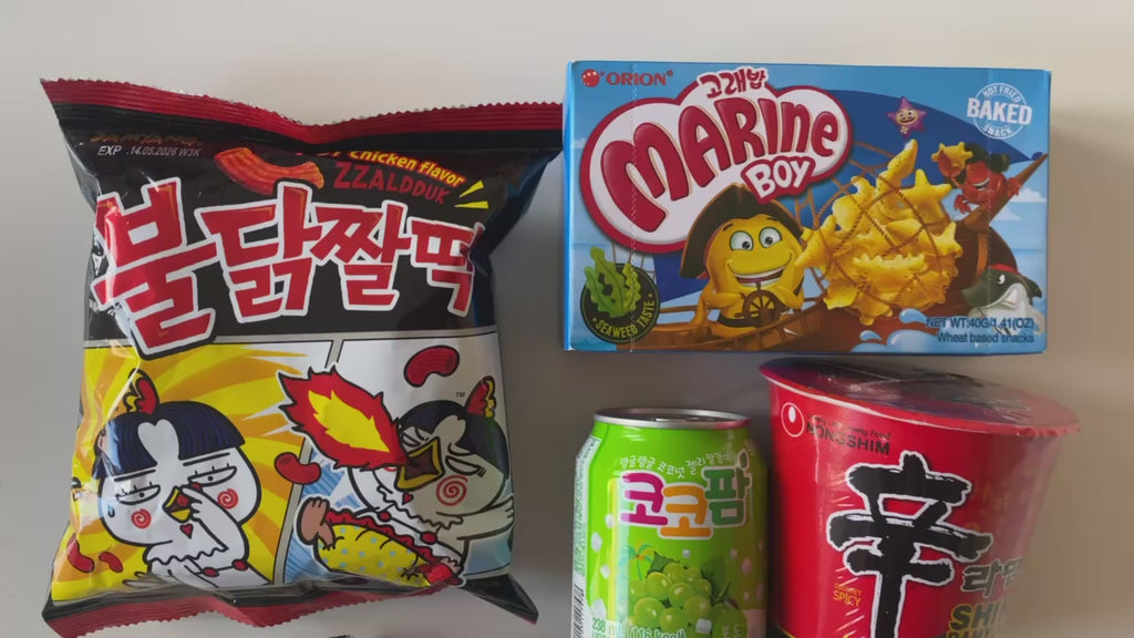 K-Snack & Ramen Discovery Box