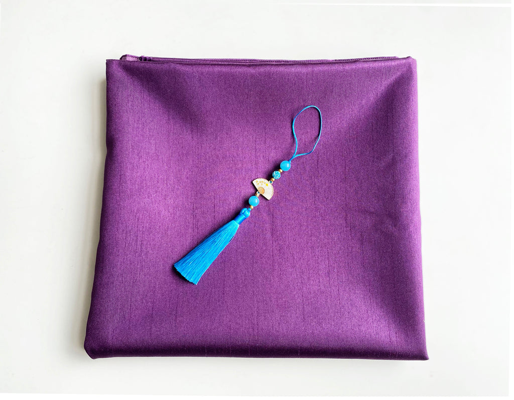 Bojagi Gift Wrap & Bag in One (Purple)