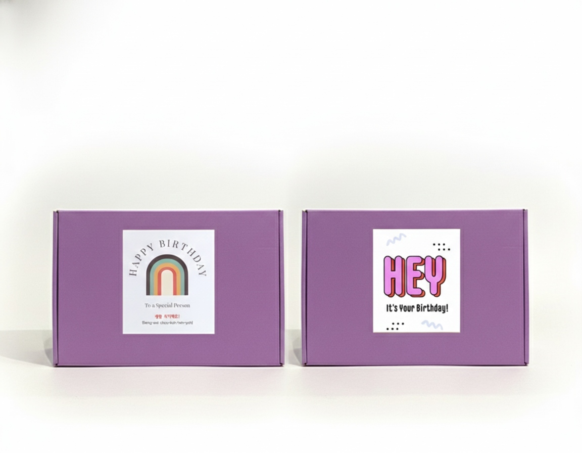 Authentic Korean snack box